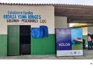 Estaleiro Escola Rosália Viana Borges é inaugurado em Alcobaça
