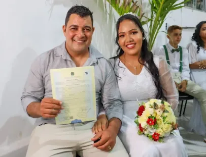 Estão abertas as inscrições para o Casamento Comunitário 2026 em Teixeira de Freitas