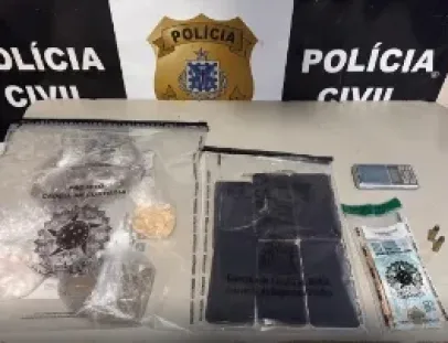 Eunápolis - Adolescente é apreendido com drogas e munições