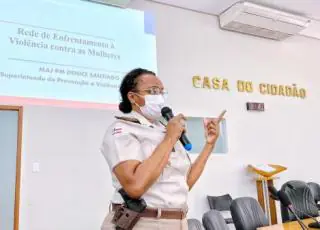 Evento com a major Denice Santiago marca campanha no combate à violência contra a mulher em Mucuri