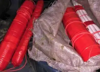 Explosivo: ‘Bananas’ de dinamite são apreendidas na Região Norte da Bahia