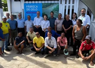 Fábrica de Gelo é inaugurada em Mucuri e fortalece atividade pesqueira local