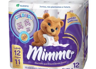 Fabricado na Bahia, primeiro papel higiênico com desenhos coloridos do Brasil é lançado pela Suzano