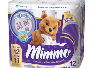 Fabricado na Bahia, primeiro papel higiênico com desenhos coloridos do Brasil é lançado pela Suzano