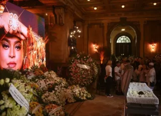 Familiares e amigos dão o último adeus a Preta Gil no Theatro Municipal do Rio de Janeiro