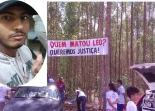 Familiares e amigos Leonardo Henrique pedem justiça pela morte do jovem encontrado numa cova rasa no Cantagalo