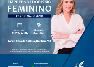 FASB anuncia nova data para palestra sobre Empreendedorismo Feminino e o Mercado da Moda, em Itanhém/BA