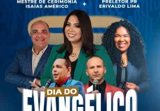 Fé e Louvor Marcam o Dia do Evangélico em Ibirapuã com Show de Gisele Nascimento