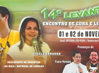 Fé e solidariedade em ação: participe do 14º Levanta-te e da 6ª Ação Entre Amigos, em Teixeira de Freitas