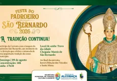Fé e tradição: Alcobaça celebra São Bernardo com lavagem da igreja e carreata neste fim de semana