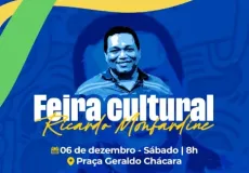 Feira Cultural Ricardo Monfardine transforma a Praça Geraldo Chácara em palco de criatividade