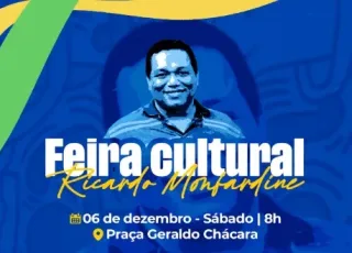 Feira Cultural Ricardo Monfardine transforma a Praça Geraldo Chácara em palco de criatividade