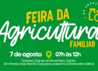 Feira da Agricultura Familiar acontece nesta sexta-feira em Teixeira de Freitas