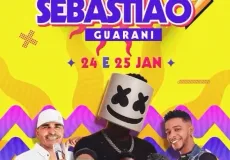 Festa de São Sebastião começa hoje e movimenta Guarani com tradição e alegria