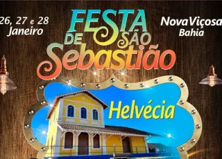 Festa de São Sebastião promete três dias de celebração em Helvécia