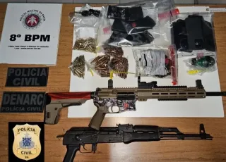 Festa do crime termina com dois mortos e fuzis apreendidos após ação das policiais civil e militar em Porto Seguro