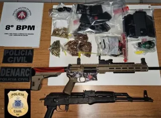 Festa do crime termina com dois mortos e fuzis apreendidos após ação das policiais civil e militar em Porto Seguro