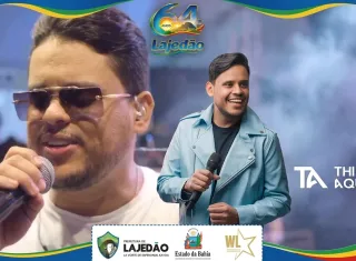 Festa do Gado Forte 2026: Lajedão anuncia show de Thiago Aquino no dia 24 de julho
