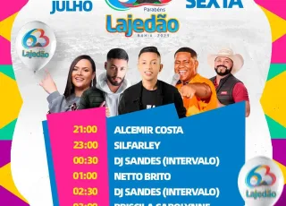 Festa do Gado Forte começa nesta sexta-feira (25) e celebra os 63 anos de Lajedão com grandes atrações