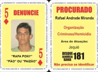 FICCO Bahia, PC e PM prendem 5 de ouro do Baralho do crime, responsável por armazenamento de armas e munições