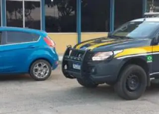 Fiesta roubado em Camamu é recuperado pela PRF na BR 101 em Eunápolis
