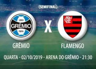 Flamengo e Grêmio decidem hoje quem vai à final da Libertadores