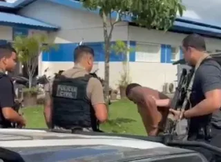 Foragido da Justiça do Espírito Santo é recapturado após fugir por telhados em Porto Seguro