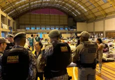 Força Nacional passa a atuar também na segurança de abrigos no Rio Grande do Sul