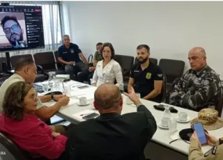 Forças de segurança da Bahia sereunem com  Justiça Federal para discutir conflito entre indígenas e fazendeiros no município do Prado