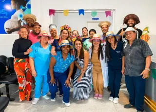 Forró no Hospital: Ação junina leva alegria e humanização aos pacientes e profissionais de saúde em Prado