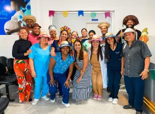 Forró no Hospital: Ação junina leva alegria e humanização aos pacientes e profissionais de saúde em Prado