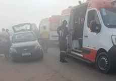 Forte nevoeiro aumenta risco de acidentes e provoca colisão em Itamaraju
