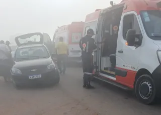 Forte nevoeiro aumenta risco de acidentes e provoca colisão em Itamaraju