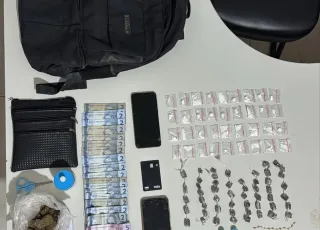 Fuga, disparo e apreensão: PM localiza material do tráfico após perseguição em Nova Viçosa