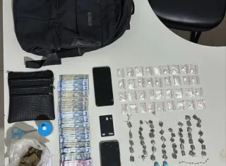 Fuga, disparo e apreensão: PM localiza material do tráfico após perseguição em Nova Viçosa