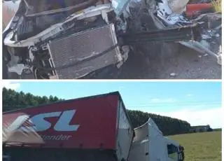 Funcionário da Coelba morre em colisão com carreta da JSL em Barrolândia