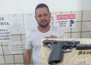Funcionário da UPA é detido pela PM com pistola 380