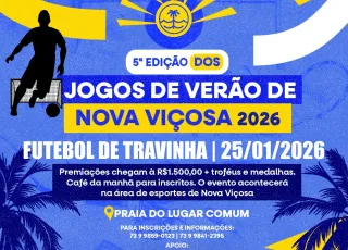 Futebol de Travão marca a abertura dos Jogos de Verão 2026 em Nova Viçosa