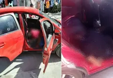 Gêmeos são mortos a tiros e esposas são baleadas dentro do carro em Santa Cruz de Cabrália. 