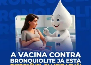 Gestantes de Ibirapuã já podem se vacinar contra o Vírus Sincicial Respiratório (VSR)