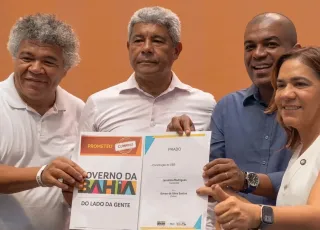 Gilvan Produções assina convênio com Jerônimo Rodrigues e Valmir Assunção para construção de nova UBS em Corumbau