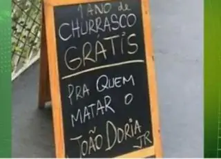 Governador de SP é ameaçado de morte e comerciante é detido