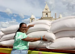 Governo atua no combate à seca em 195 municípios baianos; serão distribuídas  212 mil sacas de milho para alimentação animal