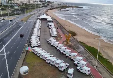 Governo do Estado fortalece saúde no interior com entrega de ambulâncias para 65 municípios