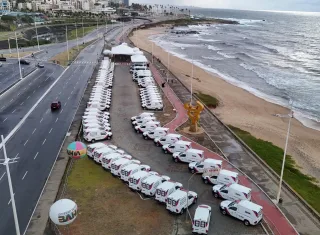 Governo do Estado fortalece saúde no interior com entrega de ambulâncias para 65 municípios