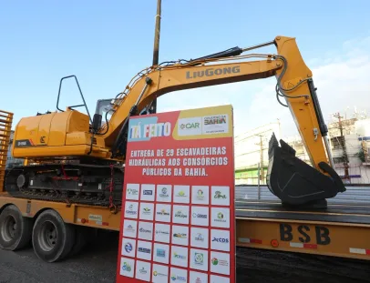 Governo do Estado investe mais de R$ 15,3 milhões em máquinas para reforçar infraestrutura para a agricultura familiar na Bahia