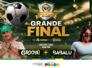 Grande final da Copa Café Guarani acontece neste domingo e promete movimentar o Distrito de Guarani, em Prado
