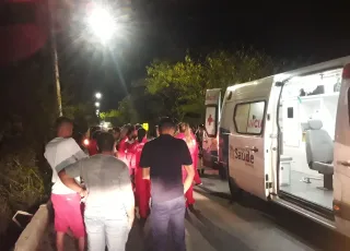 Grave acidente em Itamaraju deixa dois feridos, um com fratura exposta