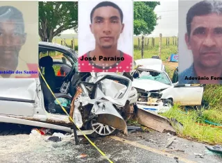 Grave acidente na BA-290 deixa três mortos e três feridos em colisão frontal em Teixeira de Freitas