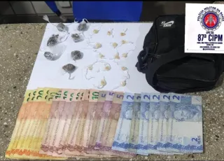 Homem com mandado de prisão do ES é preso com droga em Teixeira de Freitas